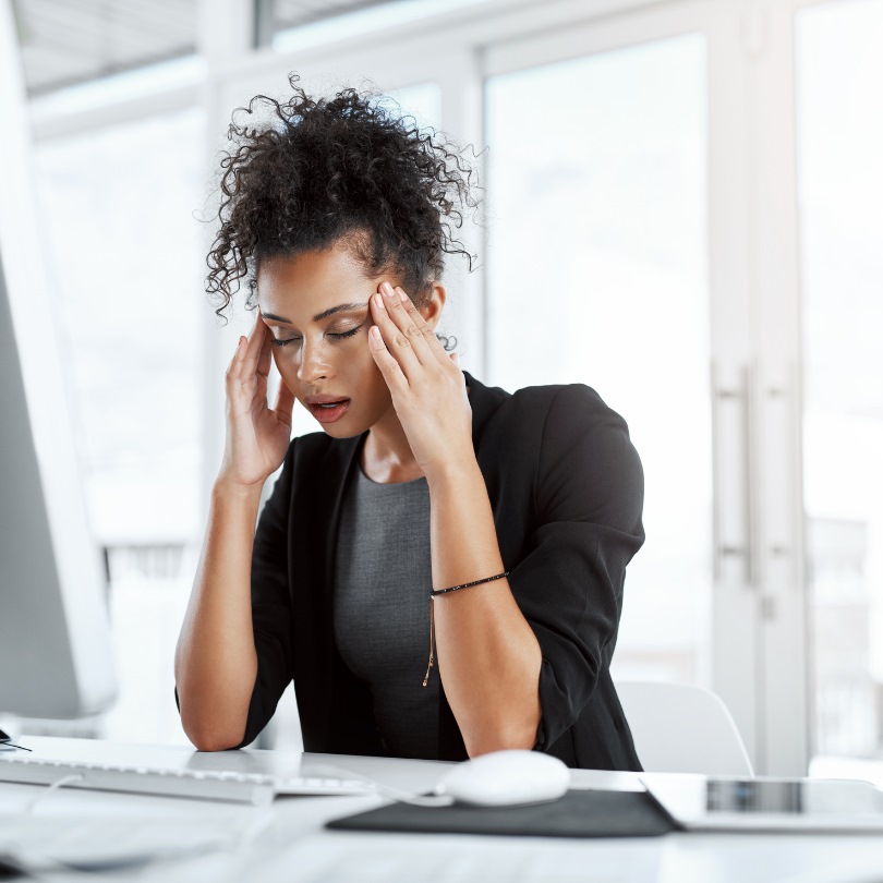 Stress from being in a toxic workplace 